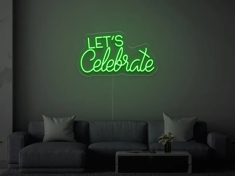 Let`s Celebrate - Semn Luminos LED Neon